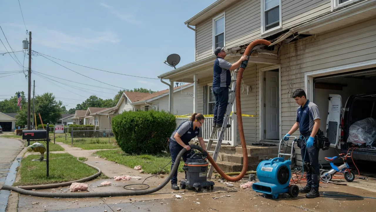 Water Damage Restoration in Moscow, PA near me